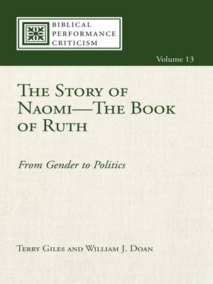 cover image of The Story of Naomi—The Book of Ruth